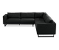 Premium-Lounge-Ecke mit Sunbrella®-Stoff, anthrazit
