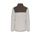Teddy-Jacke, beige-braun