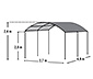 Runddach-Carport