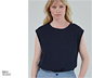 NAH/STUDIO Geripptes Shirt | Baumwoll-Hanf-Mix
