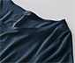 Langarmshirt im Modal-Seide-Mix, blau