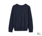 NAH/STUDIO Pullover | recycelte Wolle/ Cashmere, Navy