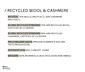 NAH/STUDIO Pullover | recycelte Wolle/ Cashmere, Ocean