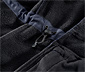 Softshellmantel, blue denim