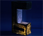 Dobar Gartenbrunnen mit Wasserfall und LEDs