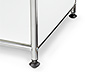 Sideboard Metall »CN3« mit versetzbaren Klappenfächern, weiß
