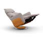 Relax-Liegesessel »Thimo«, manuell, beigegrau