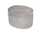roba Kinderhocker mit Aufbewahrungsfunktion »Lil Sofa«, grau