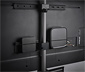 ONE FOR ALL Universal-TV-Ständer »Quadpod WM7476«, Oak und Silver-Grey 32"-70"