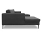 Sofa »Modica« in U-Form, grau