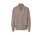 Grobstrick-Cardigan mit Wolle