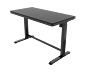 MEDION® höhenverstellbarer Schreibtisch, schwarz, 120 x 60 cm