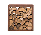 Modulares Brennholzregal