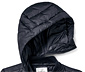 Steppjacke mit Kapuze, dunkelblau