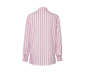 Gestreifte Bluse, rosa
