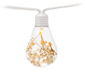 LED-Lichterkette mit Trockenblumen