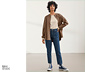 NAH/STUDIO Hemdbluse | nachhaltige Baumwolle, hazelnut