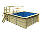 Karibu Rechteck-Gartenpool-Set »Modell 1«, ca. 460 x 350 cm