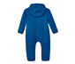 Strickfleece-Einteiler mit Kapuze mit recyceltem Material