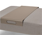 Premium-Lounge-Set mit Sitzhocker und Tablett