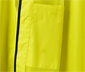 Unisex-Regenjacke, gelb