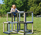 Quadro-Home-KLETTERPYRAMIDE, petrol