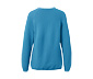 Strickpullover, azurblau