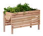 Hochbeet, XL, naturfarben