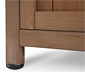 Gartenschrank mit Handtuchhalter