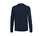 Merino-Pullover mit Rundhalsausschnitt, dunkelblau