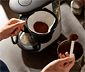 Tchibo Filterkaffeemaschine »Let's Brew«, graublau