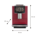 Kaffeevollautomat »Tchibo Office«, red