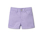 2 Shorts, violett-türkis