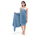 Handtuch-Kleid, blau