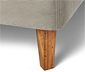 Boxspringbett, ca. 160 x 200 cm, beige