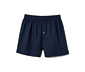 2 Web-Boxershorts, blau und mit Alloverprint