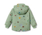 Thermo-Regenjacke mit Monsterprint