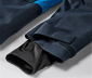 Skijacke, blau