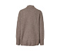 Grobstrick-Cardigan mit Wolle