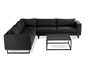 Premium-Lounge-Ecke mit Sunbrella®-Stoff, anthrazit