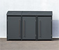 Mülltonnenbox, 3er