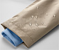 Kinder-Regenjacke, braun