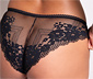 Passionata Raw Cut Slip »Nina«, Black