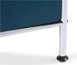 Sideboard Metall »CN3« groß mit 6 Klappenfächern, blau