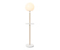 LED-Stehleuchte mit Tisch