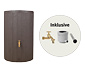 Garantia Regentonne-Komplettset »TIMBER«, ca. 230 l