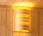 Karibu-Sauna »Avery« mit Eckeinstieg, inkl. 9-kW-Ofen mit integrierter Steuerung, ca. 170 x 151 cm 