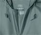 Unisex-Regenponcho, grün