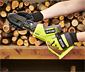 RYOBI 18 V One+ Brushless Akku-Einhand-Kettensäge, ohne Akku und Ladegerät