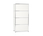 Highboard Metall »CN3« mit 4 Klappenfächern, weiß